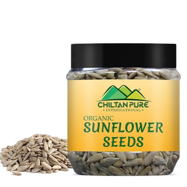 Sunflower Seeds – Excellent Source Of Vitamin B1, Vitamin B6, Iron, Copper, Selenium, Manganese, Zinc – 100% Pure Organic 500 grams