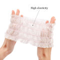 100PCS Disposable Stretch Non Woven Headband Women Girls SPA Salon Makeup Hotel Wide Hairband Travel Portable Turban. 