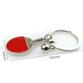 Pingpong Bat Ball Table Tennis Racket Keychain Car Key Chain Decor Ring Gift. 