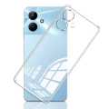 Realme note 60 Cover New Ultra Thin Soft Tpu Silicon Dust Proof Transparent Back Cover. 