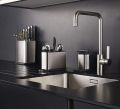 Kitchen Utensils Cutlery Caddy Drainer Organizer Stainless Steel. 