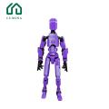 Lumina Multi-jointed Movable Robot Model 3d Printed Multi-jointed Robot Action Figure Movable Joints Model for Kids Adults Desktop Decoration Ornament Perfect Gift Idea Painting Action Figure. 