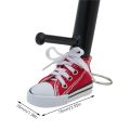 Creative Bicycle Side Stand Canvas Shoe Decoration Standing Foot Accessories DIY Motorcycle Parts Decorative Bicycle Foot Support Foot Cover. 
