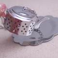 Tuy Cute Stainless Steel Teapot Tea Infuser Spice Drink Strainer Herbal Filter&Tray. 
