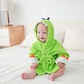 Top Quality Baby Boy Bathrobes Infant Wash Waddle Cute Hooded Robe Newborn Bath Robe Toddler Towel Soft Ultra Absorbent. 