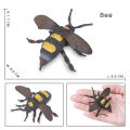 Simulation Bee Wasp Hornet Wild Insect Animals Model Action Figures Miniature Education Collection Kid Toys. 