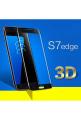 NEW Original 3D Glass S7 Edge Screen Protector Full Edge For Samsung Galaxy S7 Edge - Black. 