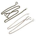 Classic Pocket Watch Double Albert Chain T-Bar Watch Chain Link Vintage Heavy Duty Pocket Chain Men Fashion Accessories. 