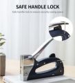 Handy Paper Staple Gunn Tacker Stapler with 800 Pcs 53/8 Pins, Stapler Tracker with Handle Lock Blister Pack 3 In 1 Heavy Duty Wood Stapler Machine. 