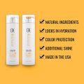 GK HAIR Global Keratin Moisturizing Shampoo & Conditioner 1000ml With Deep Conditioner 200g. 