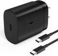 25watt fast charger Samsung  With Type-C To Type-C Cable | Supports Super Fast Charing 25W Super Fast Charger 25W Power Adapter. 
