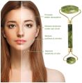 Jade Roller & Gua Sha Set Facial Beauty Tools Massage Face Roller Skin Stone for Anti-face Aging Neck Wrinkles Massager Gua Sha Original Stone Face Massager Treatment for Wrinkles of Face, Neck and Eye Treatment Facial Roller for Skin Care. 