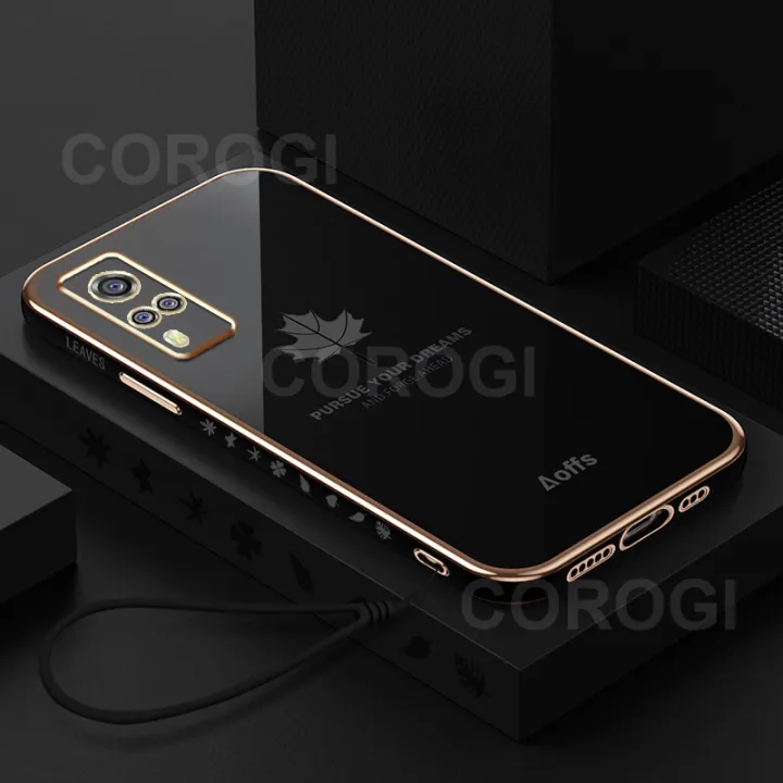 For%20Vivo%20Y53s%20Back%20Cover%20with%20Lanyard%20Fashion%20Shiny%20Plating%20Maple%20Leaf%20Design%20Camera%20Lens%20Protection%20Square%20Edge%20Soft%20Silicone%20Protective%20Phone%20Case%20-%20Image%202