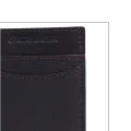 Ben Sherman Hector Black Leather Coin Wallet: Stylish Men's Bifold With Coin Pocket And Sleek Design. 