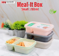 Meal-it Box - Large 1000ml & Small 700ml Lunch Boxes | 3-Compartment Food Storage. 