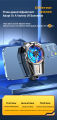X52 Universal Rechargeable Battery Wireless Mobile Cooling Fan With Three Speed Modes Heat Sink Radiator Game Silent Cooler System | Adjustable Portable Turbo Hurricane Phone Gamepad Holder | For Gaming PUBG, Free Fire. 