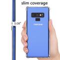 Samsung Galaxy Note 9 Transparent Soft TPU Back Cover with Camera Protection. 