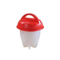 1PCS Silicone Egglettes Egg Cooker Hard Boiled Eggs Without The Shell Egg Cup. 