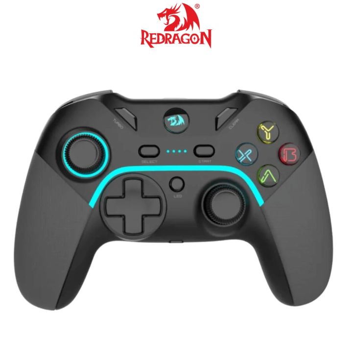 Redragon G808 PRO HARROW Pro Wireless Gamepad with 2.4G Wireless Dongle for PC (Dinput and Xinput), PlayStation
