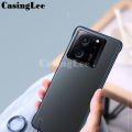 For Xiaomi 13T case Ultra Thin Frameless Case Matte Heat Dissipation Ring Cover For Mi Xiaomi 13T Pro Back Cover Phone cases. 