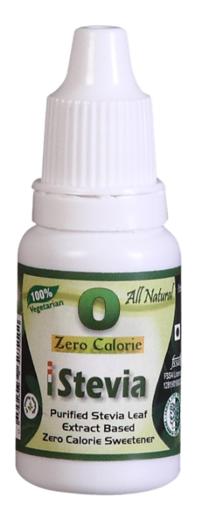 Stevia liquid drops| iStevia Zero Calorie Natural Sweetener - 15 ml(Pack of 3) | Sugar Substitute |Stevia Drops - Sugarfree | 300 Servings