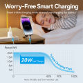 Vention PD 20W 20 Watt PD3.0/QC3.0 GaN Fast Charger Type C Charger for iPhone 16 15 14 Pro max Samsung S24  Ultra Huawei Mate 70 Xiaomi 15 14 Pro Redmi Foldable Safety Certified Type C Charger. 