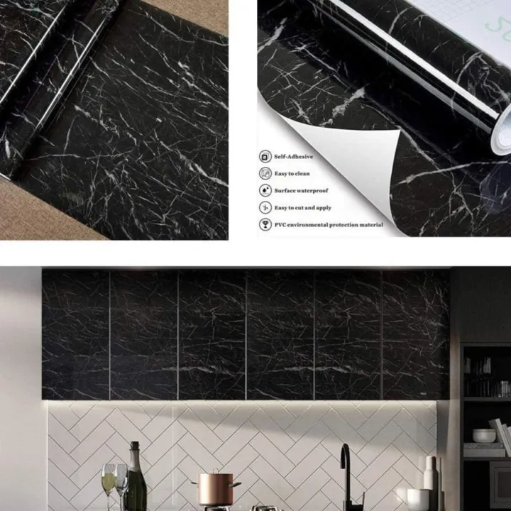 Self-Adhesive%20Marble%20Wallpaper%20Sheet%20.60x200cm%20%7C%20Waterproof,%20Heat%20&%20Oil%20Resistant%20Kitchen%20Cabinet%20Sticker%20%7C%20Furniture%20Table%20Top%20Cover%20%7C%20PVC%20Marble%20Look%20Contact%20Paper%20-%20Image%202