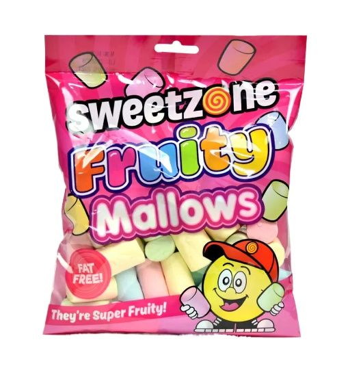SWEETZONE MIGHTY MALLOWS FRUITY FAT FREE 180 GM