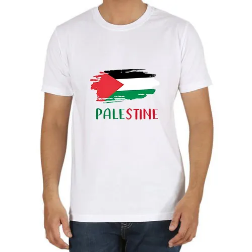 Customized Palestine Flag Beautiful Designed Shirt- Palestine Name With Flag-Designed shirt-Palestine Flag Designed T shirt
