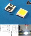 10pcs SMD LED 2835 White light 0.5W 3V 150mA 65-70LM Surface Mount PCB 5V with Resistor. 
