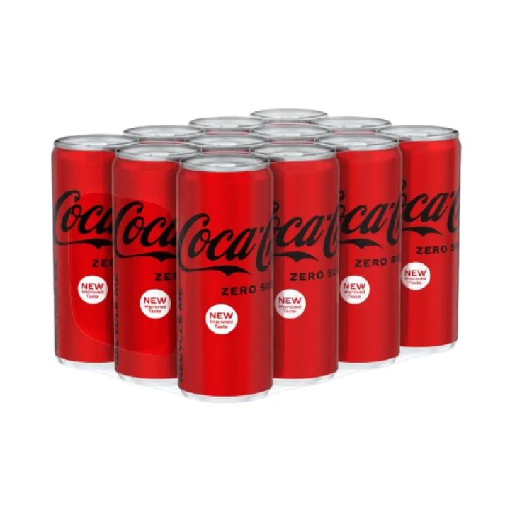 Alfatah Mall - COKE ZERO SLIM CAN 250 ML-CARTON