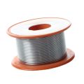 Solid Solder 0.3mm Dia Flux Core 63% Tin 37% Lead Long Wire Reel. 