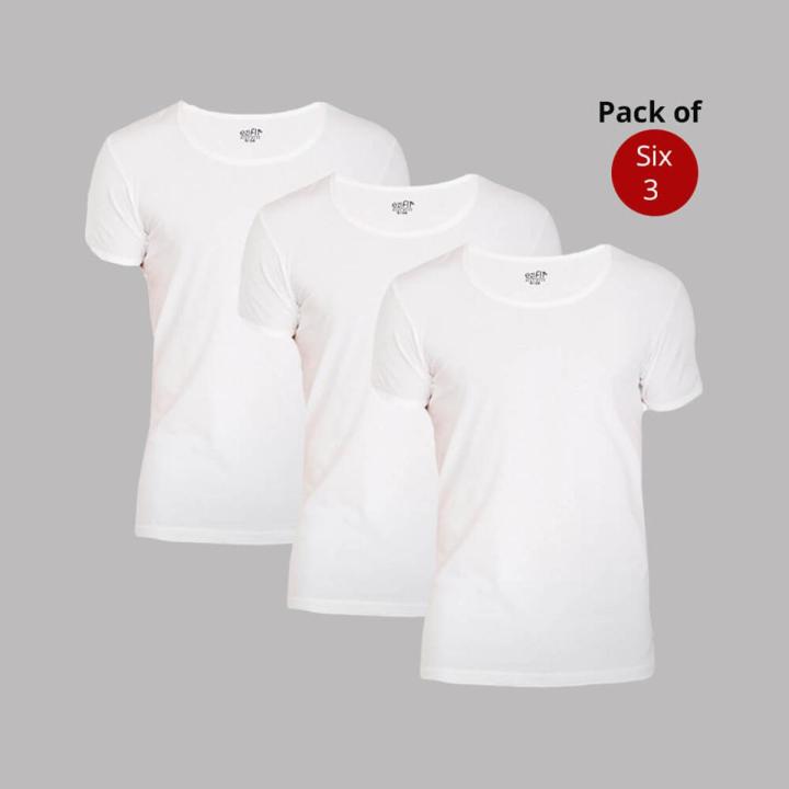 EziFit%20Premium%20Combed%20Cotton%20U-Neck%20Short%20Sleeve%20Vest%20For%20Men%20(PACK%20of%20THREE%203)%20-%20Image%202