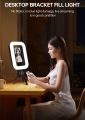 YM-200 Rechargeable 20W Selfie Portable Ring Light Phone Adjustable Fill Ring Light. 