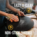 Pizza Baking Tray for Ovens-Non-Stick, Stain-Free Pots for Gas, Barbecue and Barbecue-Kitchen Accessories 12inch. 