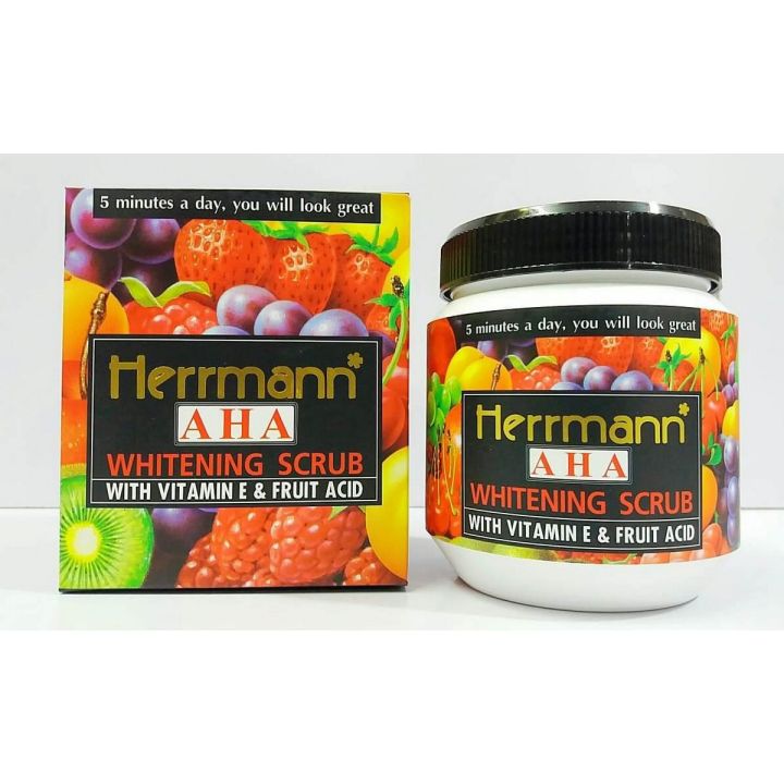 Herrmann Scrub With Vitamin E And Fruit