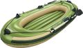 Bestway Hydro-Force Voyager 300 Inflatable River Boat w/Built-in Fishing Rod Holders, Tan. 