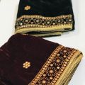 NEW WINTER SHAWL PURE 5000 WALVET SHAWL FOR GIRL / WOMEN ; COLOUR PURPLE /  BLACK. 