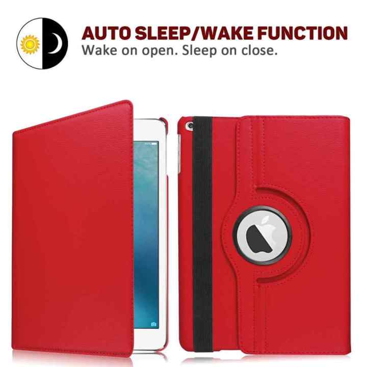 Ipad%209.7"%205/6%20%20Gen%20Book%20Cover%20with%20360%20Rotating%20Stand%20Auto%20wake/sleep%20for%20Apple%20Ipad%209.7"%20Models%20air%20/%20air%202%20/%20pro%209.7%20/6th%20gen%C2%A0%20-%20Image%206