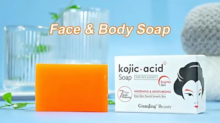 Guanjing%20Kojic%20Acid%20Soap%207%20Days%20Glowing%20&%20Moisturizig%20body%20Soap%20120g%20GJ7164%20-%20Image%207