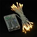 Fairy Lights LED String Light AA Cells Battery Operated For Room and Party Decoration Lights..13 Feet approx Length with Many bulbs using without electricity. 