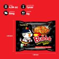 SAMAYYANG INSTANT RAMEN NOODLES BLACK, HALAL CERTIFIED, SPICY 1PC. 
