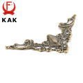 30PCS KAK Metal Angle Corner Brackets Gold Bronze 40mm Notebook Cover For Menus Photo Frame Furniture Decorative Protector. 