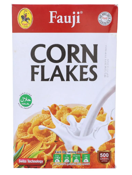 Fauji Cereals Corn Flakes 500 Grams