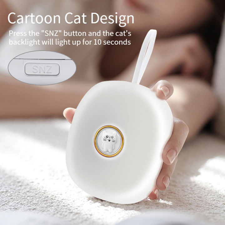 Multifunctional Vibrating Alarm Clock - Rechargeable Bed Shaker Under Pillow for Hearing Impaired, HOH, Auto Set Wireless Alarm