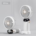 AnDyN Kimp Portable Mini Fan USB Rechargeable Mini Fan Adjustable Cooling Fan Handheld Fan with Battery LED Display. 