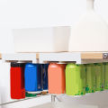 Beverage Organizer Freezable Can Dispenser Soda Storage Rack. 