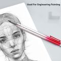 Simple 5.0mm Mechanical Pencil Engineering Drawing Smooth Writing Propelling Pencil Coarse Refill Sketch Pencil School Office. 