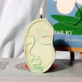 Customized Keychain 3D Face Shape Silicone Candle & Soap Molds For Women, Men, Kids - Durable Resin Casting Clay Mold For Soaps, Candles, Cakes Serving Board Resin Mold. 