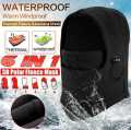 Ski Mask Mastery Double layer Fleeces Hood Full Face Head Protector. 